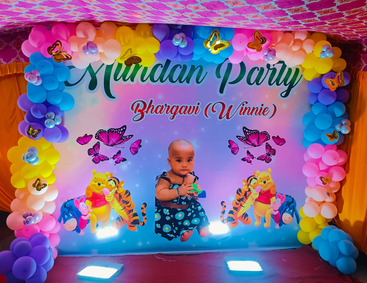 Mundan Ceremony Decoration